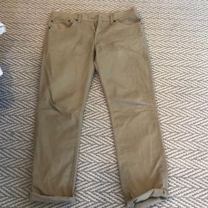 Men’s Levi’s 511 tan jeans